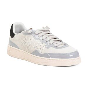 P448 Made In Portugal Suede Vert Lace Up Sneakers
